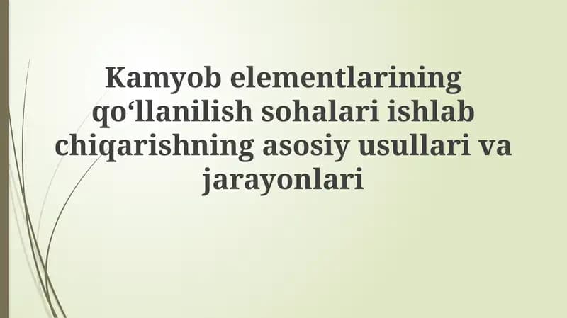 Kompozit materiallarning qo'llanilish sohalari