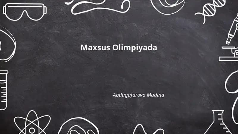 Maxsus Olimpiyada