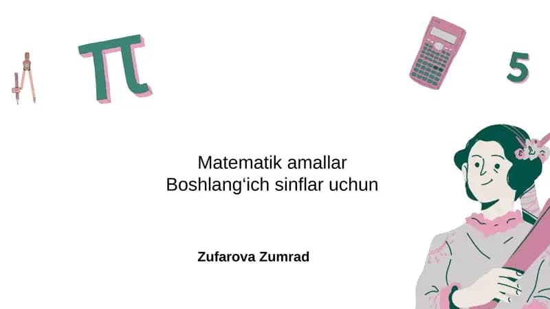 Matematika amallar