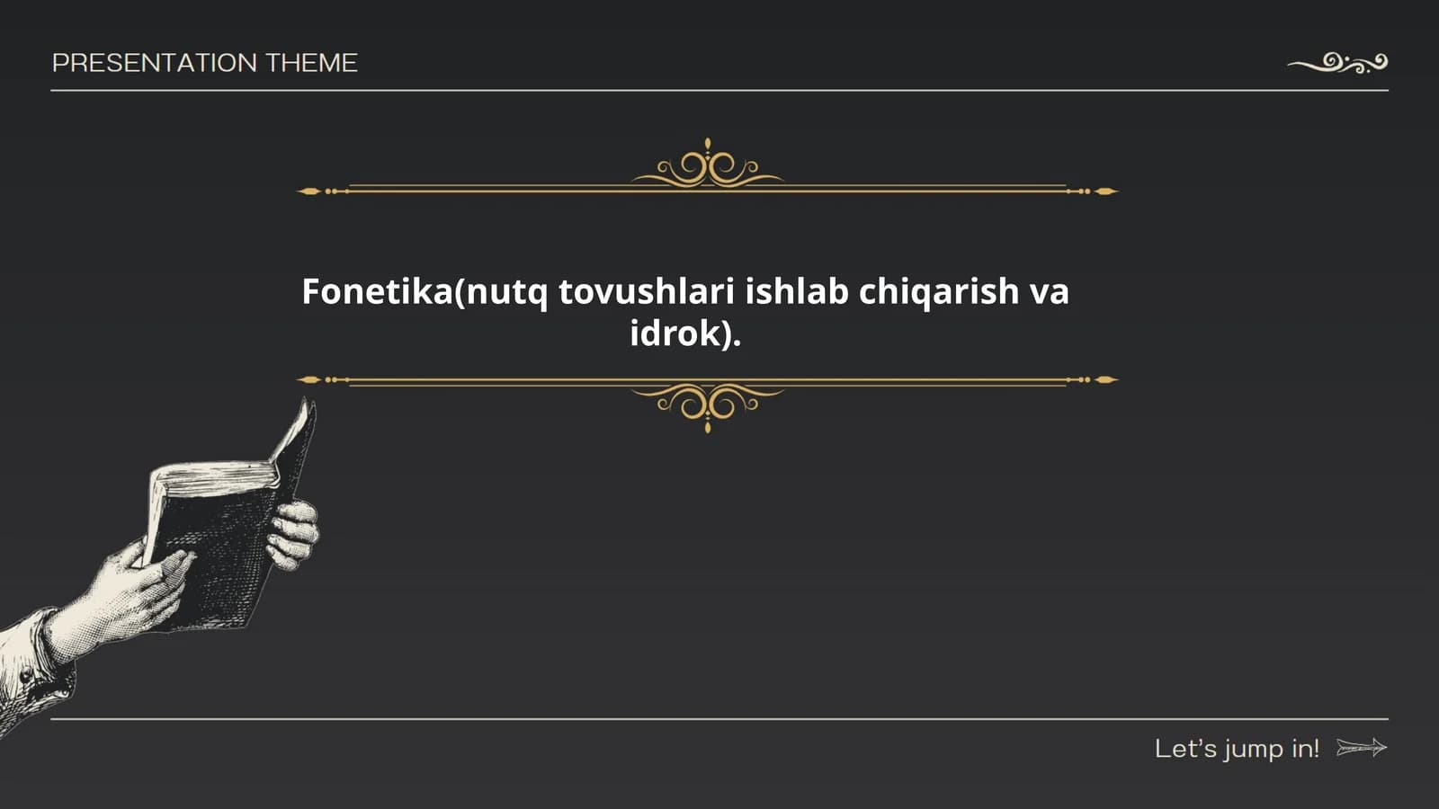 Fonetika (nutq tovushlari ishlab chiqarish va idrok)