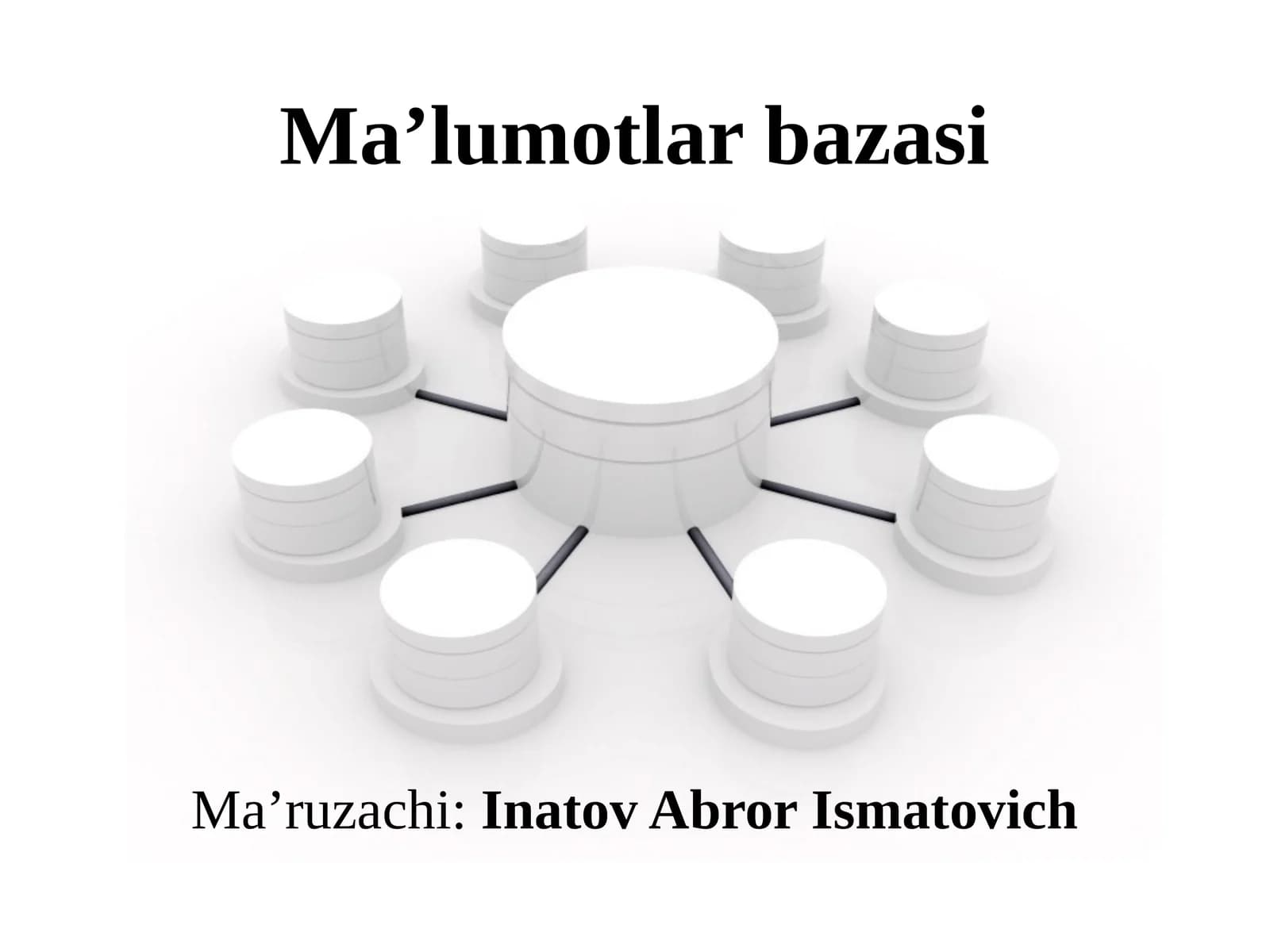 Microsoft Access dasturida formalaryaratish vajadvallarnio‘zarobog‘lash.So‘rovlar vahisobotlar