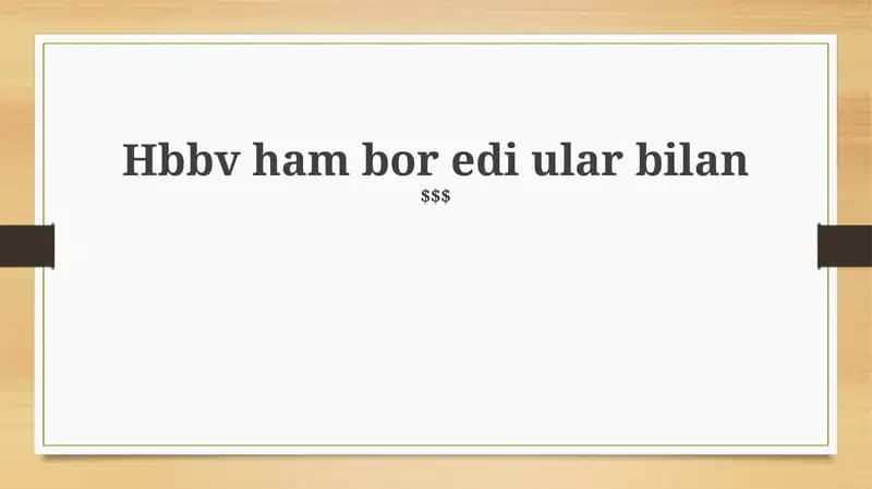 HBBV infektsiyasi