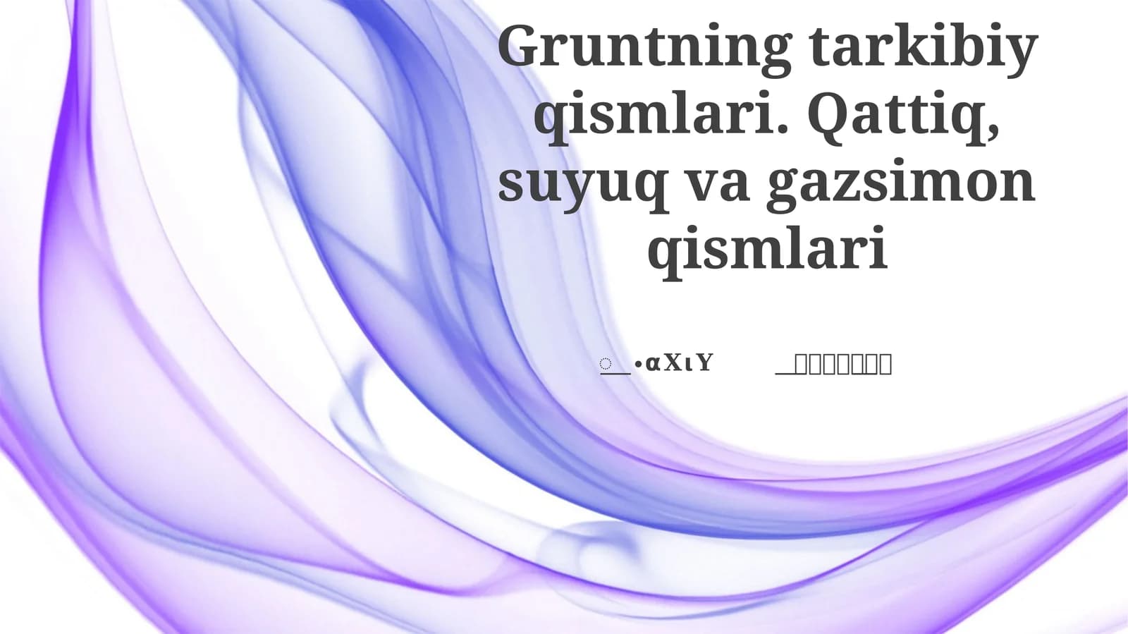 Betonning tarkibiy qismlari