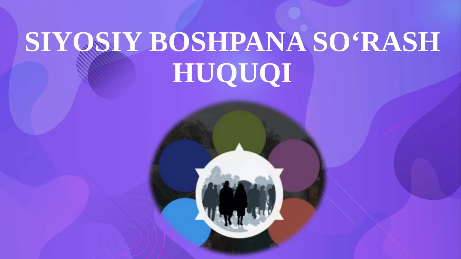 SIYOSIY BOSHPANA SO‘RASH HUQUQI