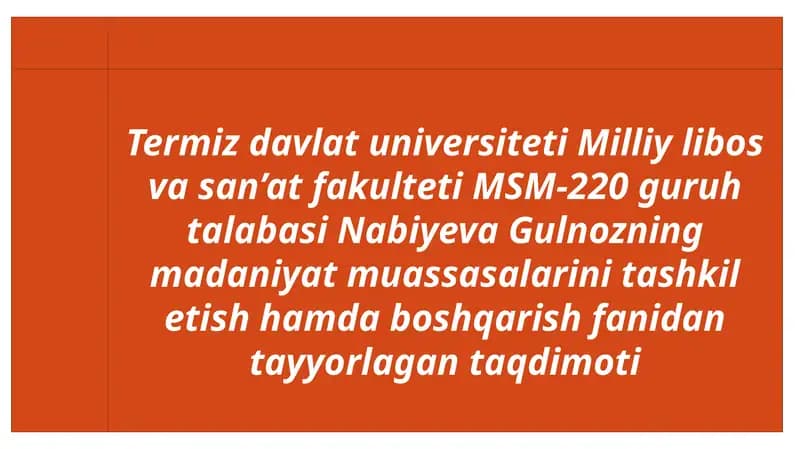 Rahbarning o’zini o’zi boshqarish