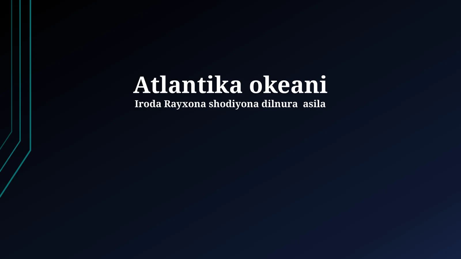 Atlantika okeani