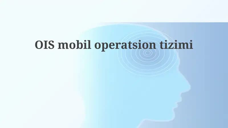 OISmobiloperatsiontizimi