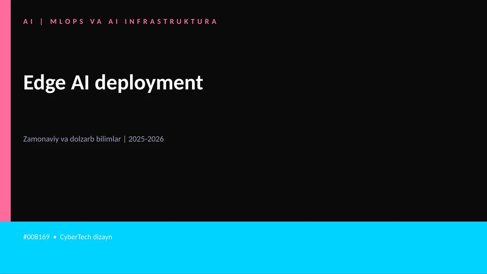 MLOPS VA AI INFRASTRUKTURA
