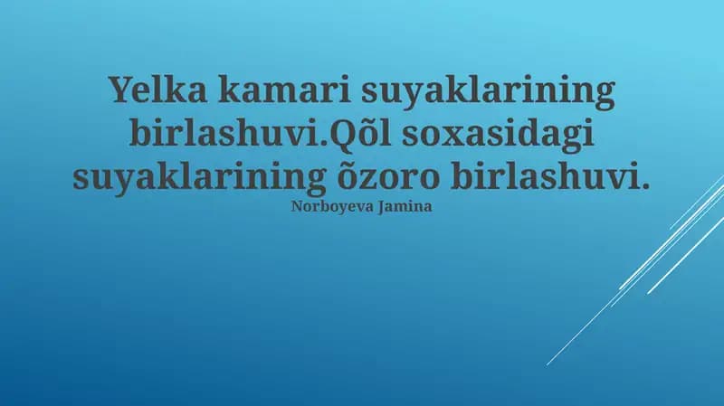 Barmoq suyaklari