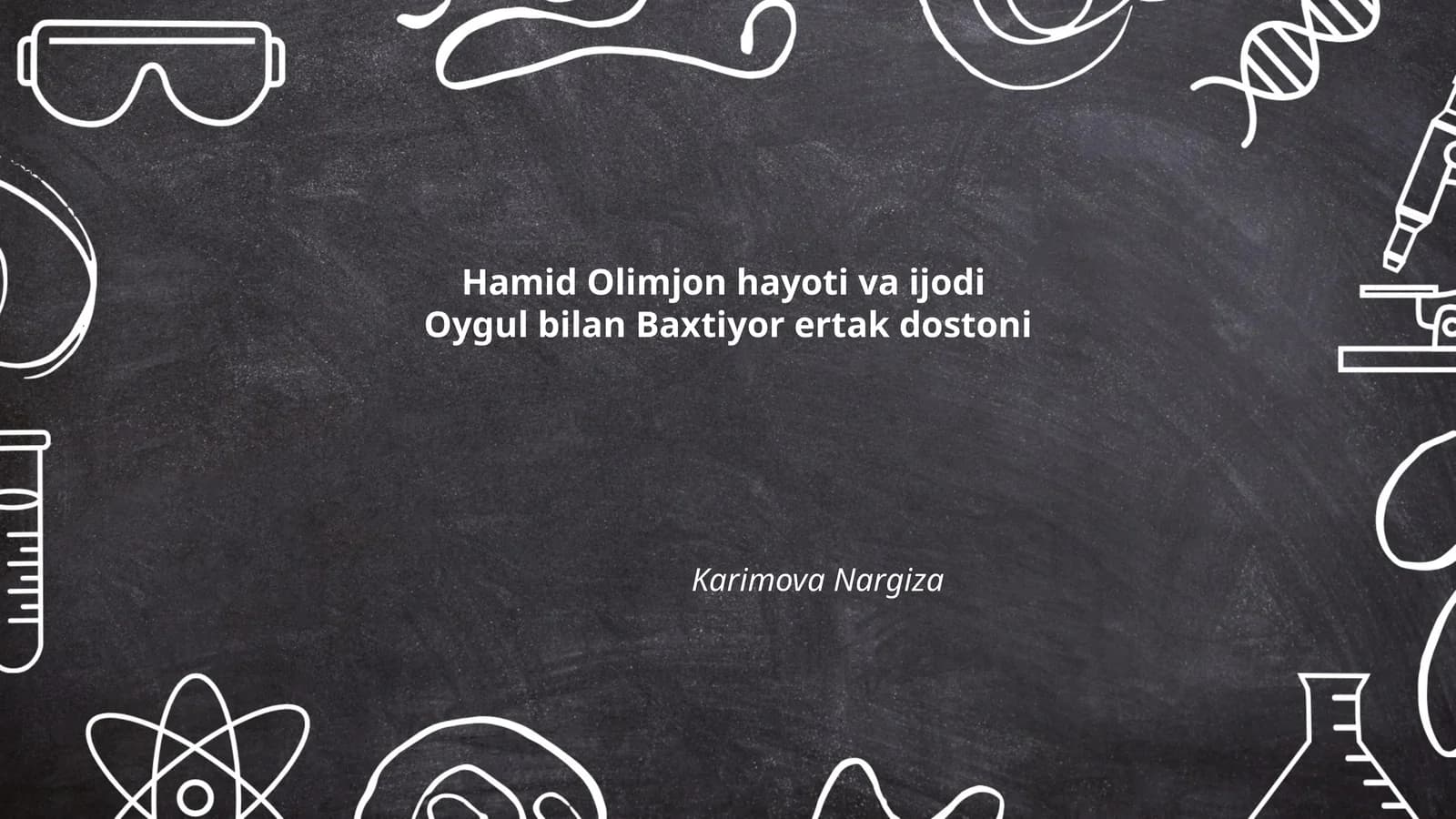 Hamid Olimjon hayoti va ijodi