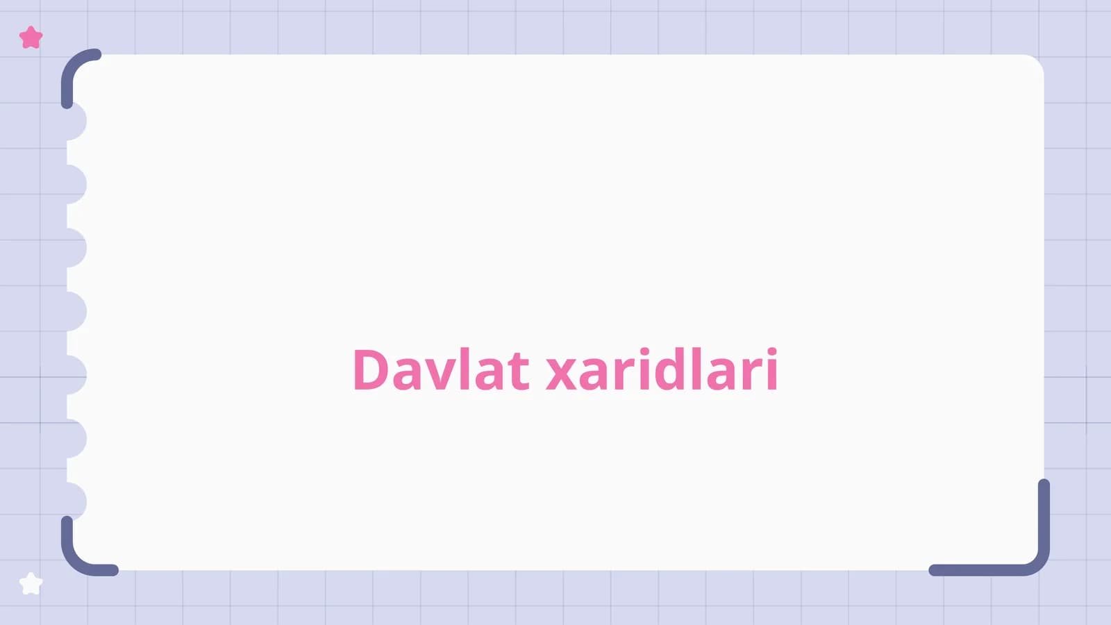 Davlat xaridlari