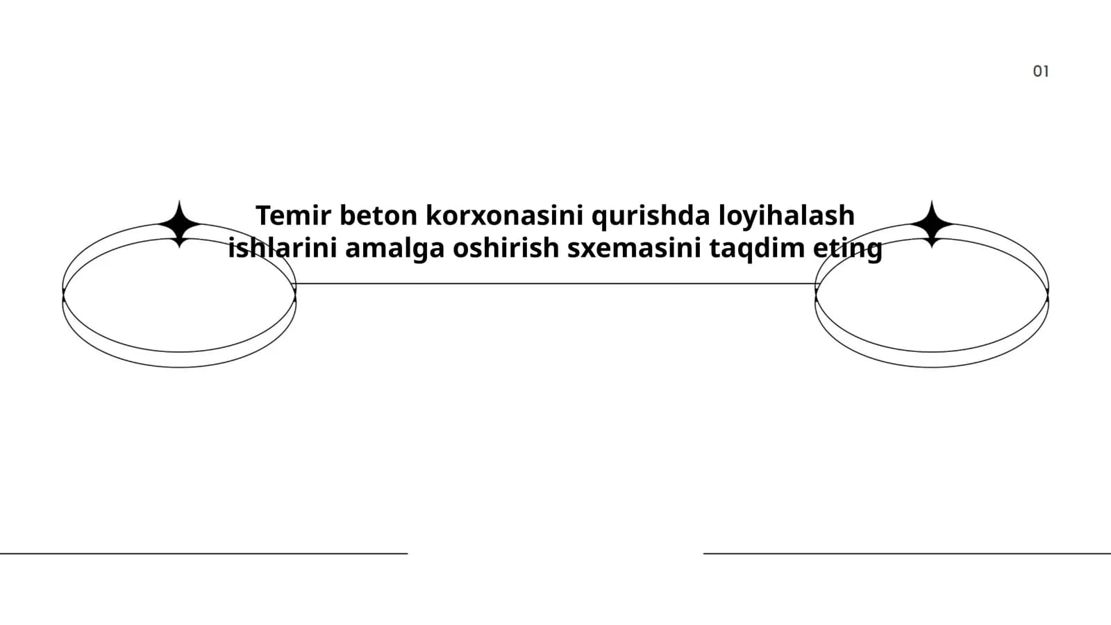 Temir beton korxonasini qurishda loyihalash ishlarini amalga oshirish sxemasi