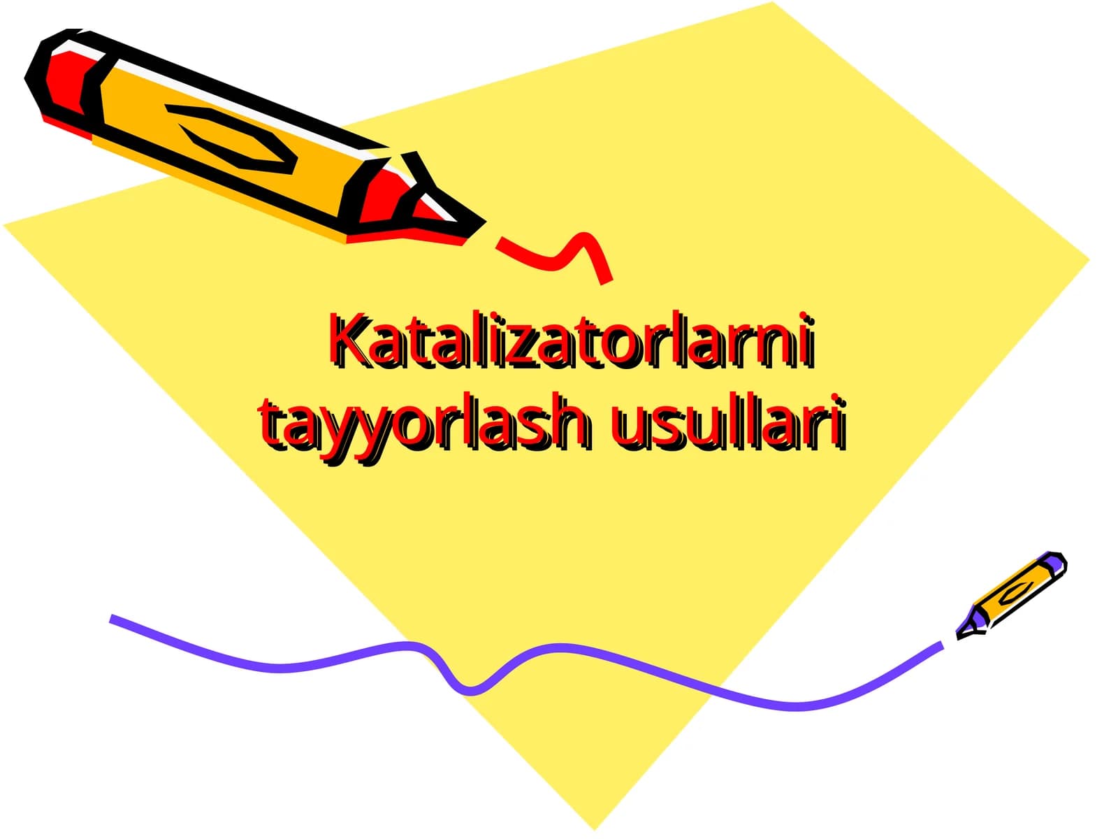 Katalizatorlarni tayyorlash usullari