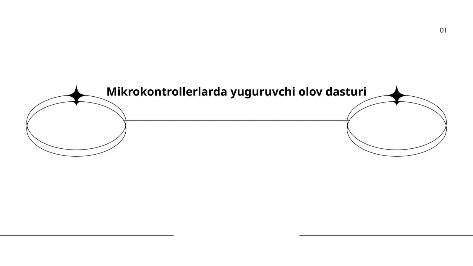 Mikrokontrollerlarda yuguruvchi olov dasturi