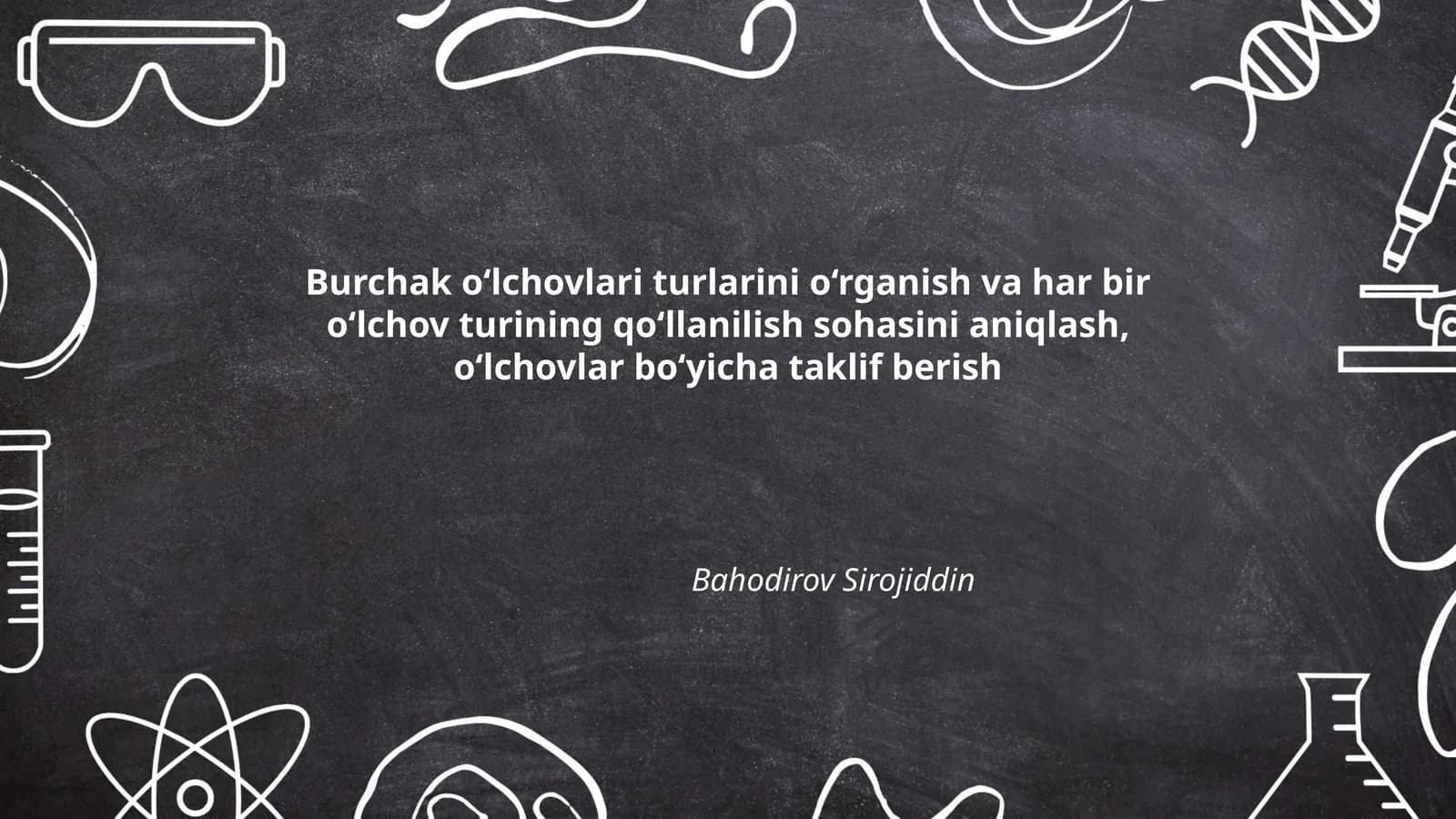 Burchak o‘lchovlari turlari: Radian va daraja