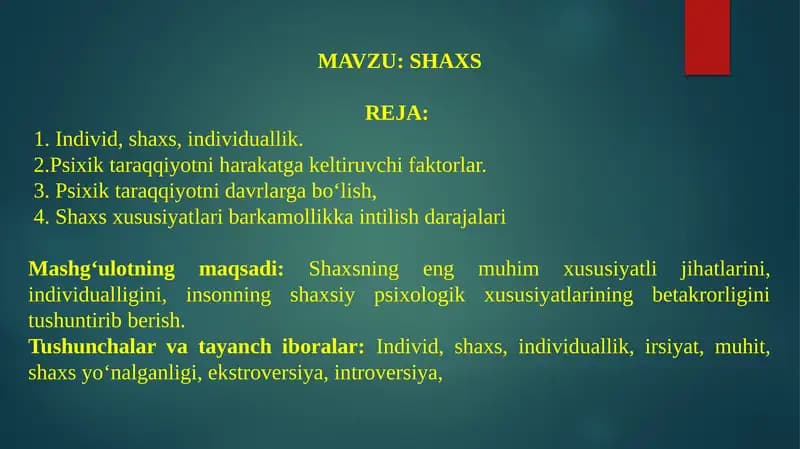 SHAXS