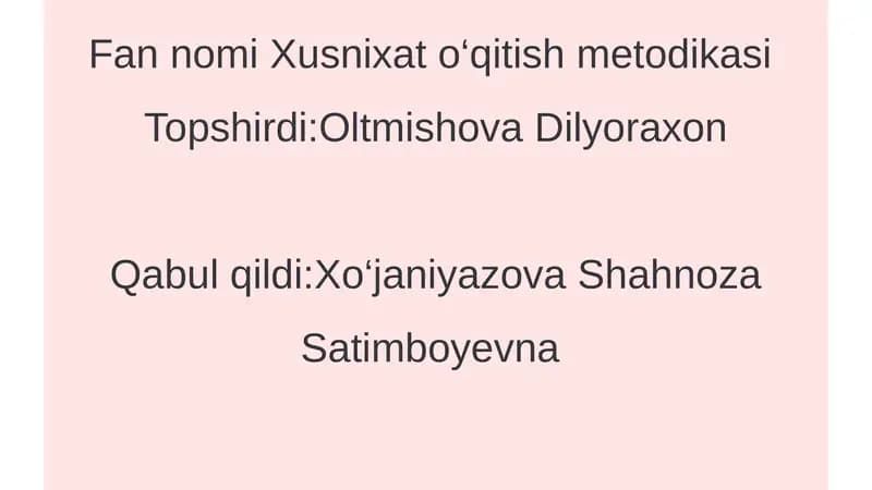 Bosh Harflarni O'rgatish uchun Ko'rgazmali Qurollar