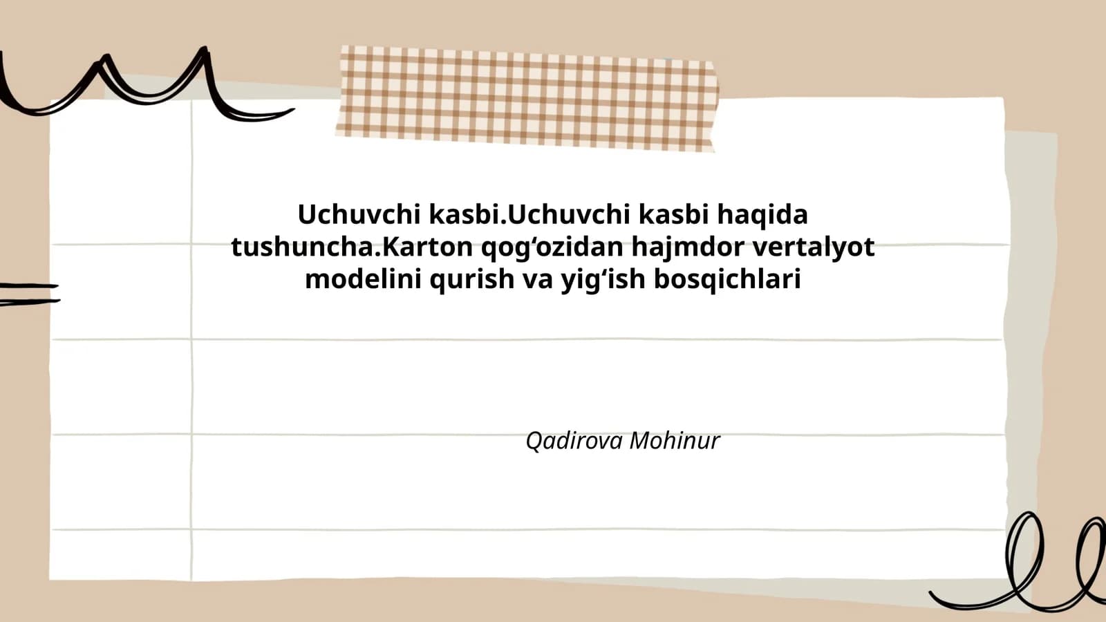 Uchuvchi kasbi