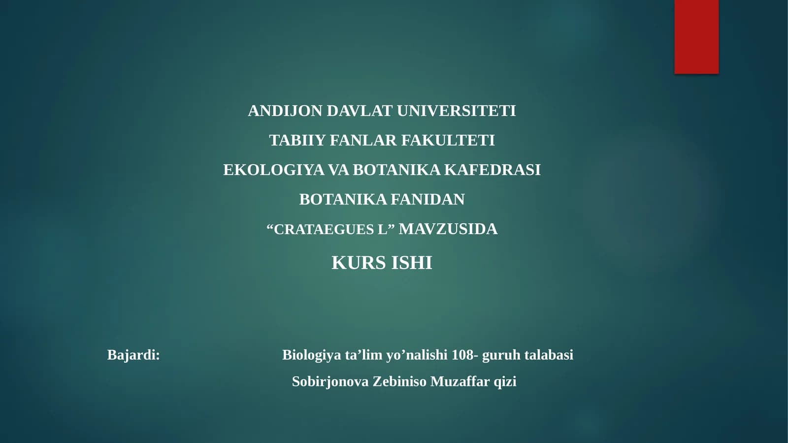 CrataegusL