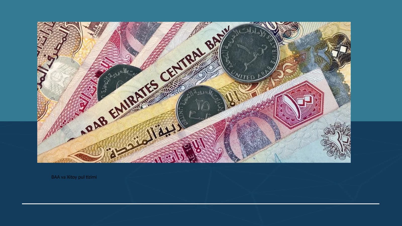 BAA pul tizimi