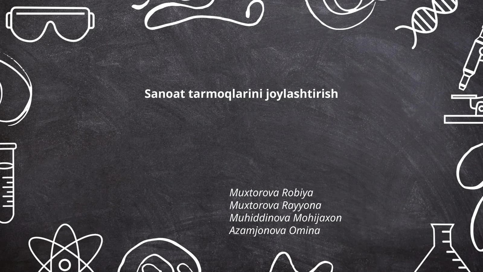 Sanoat tarmoqlarini joylashtirishning nazariy asoslari
