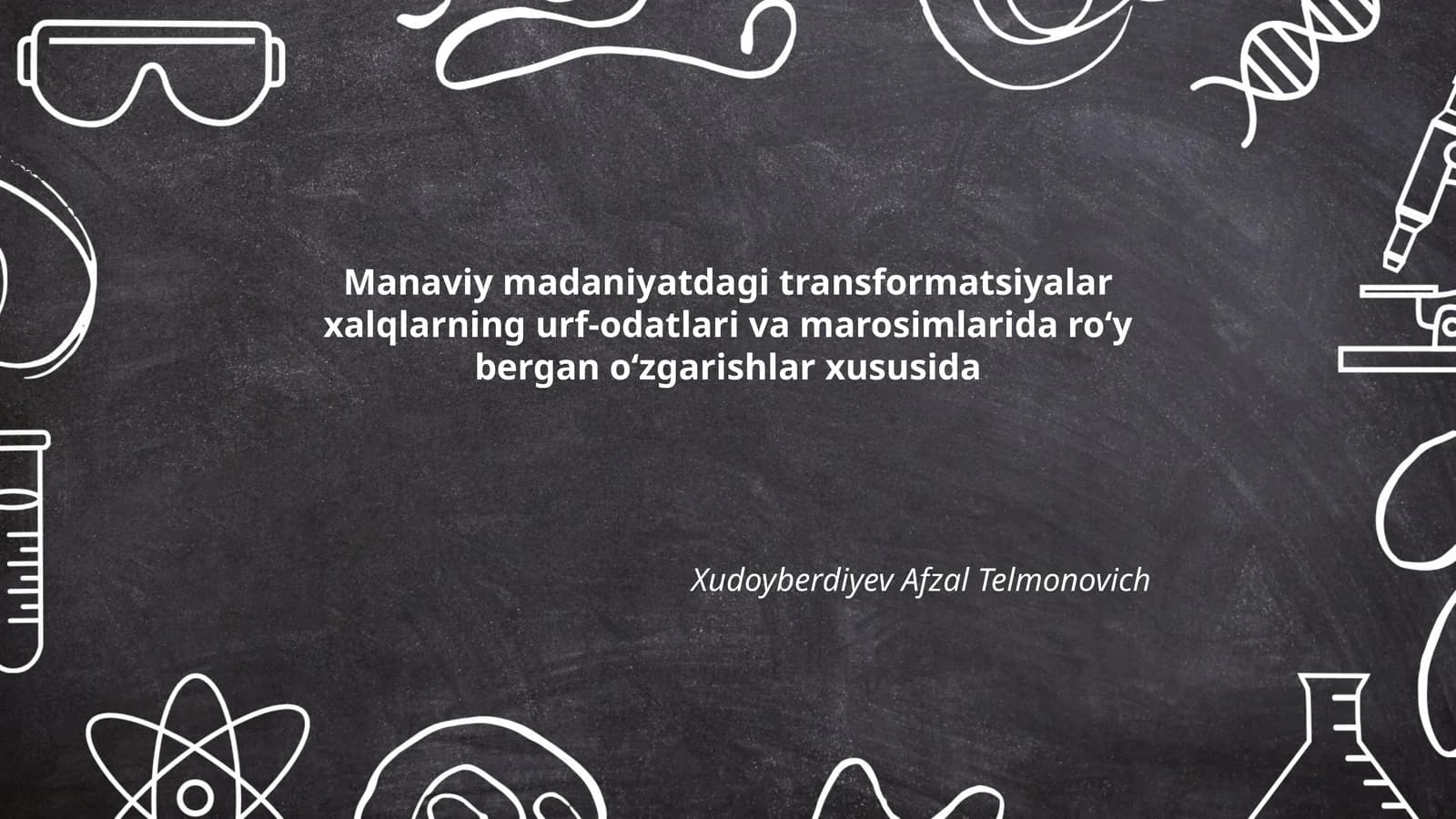 Manaviy madaniyatdagi transformatsiyalar