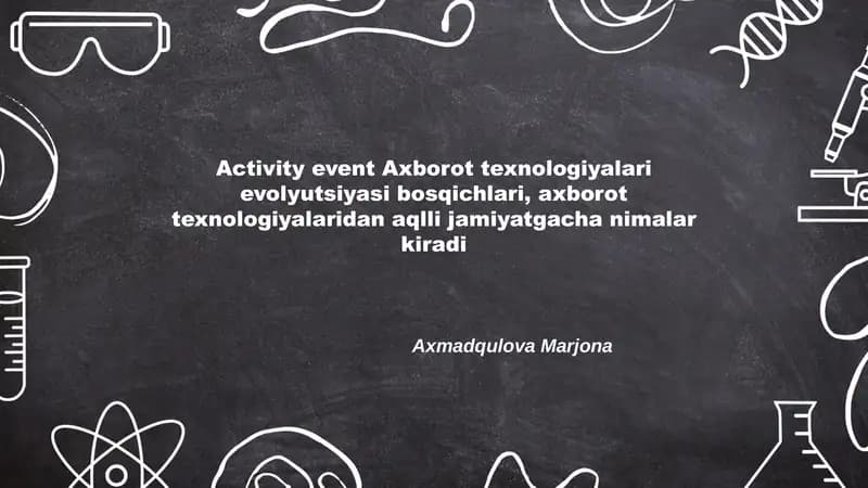 Axborot texnologiyalari evolyutsiyasi