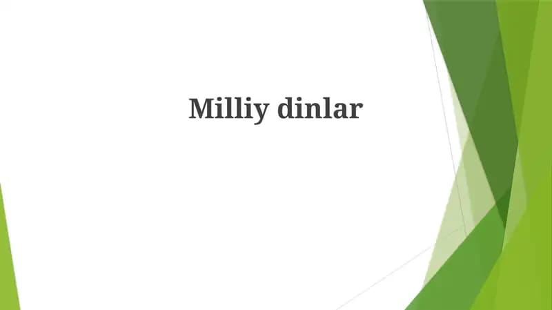 Milliydinlar