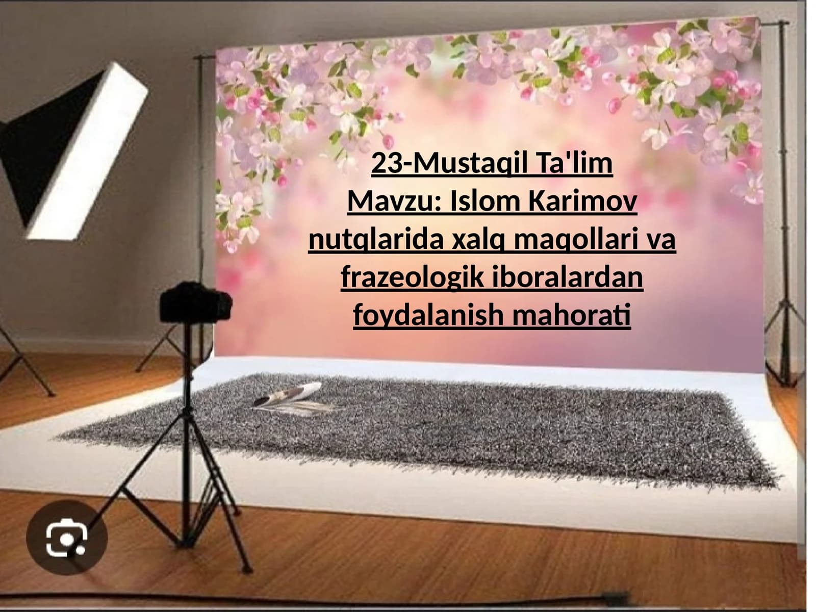 Islom Karimov nutqlarida xalq maqollari va frazeologik iboralardan foydalanish mahorati