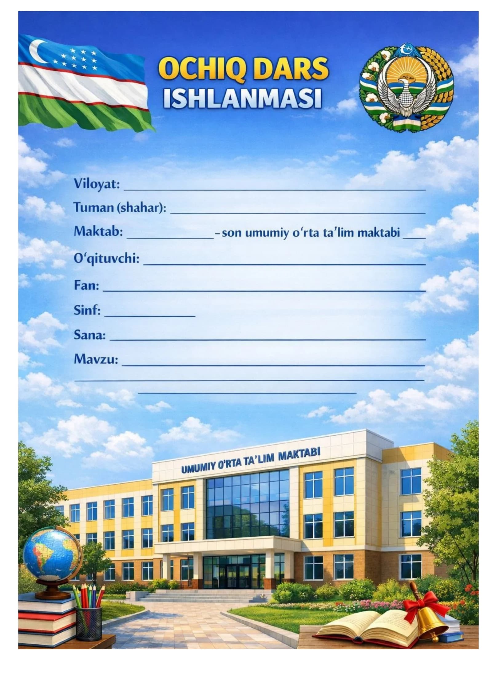 ​5-sinf Matematika: Foizlar mavzusida interaktiv ochiq dars ishlanmasi (To'liq to'plam