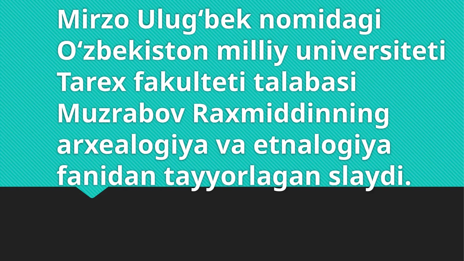 Turkmanlar va qozoqlar: bayramlar oʻyinlari
