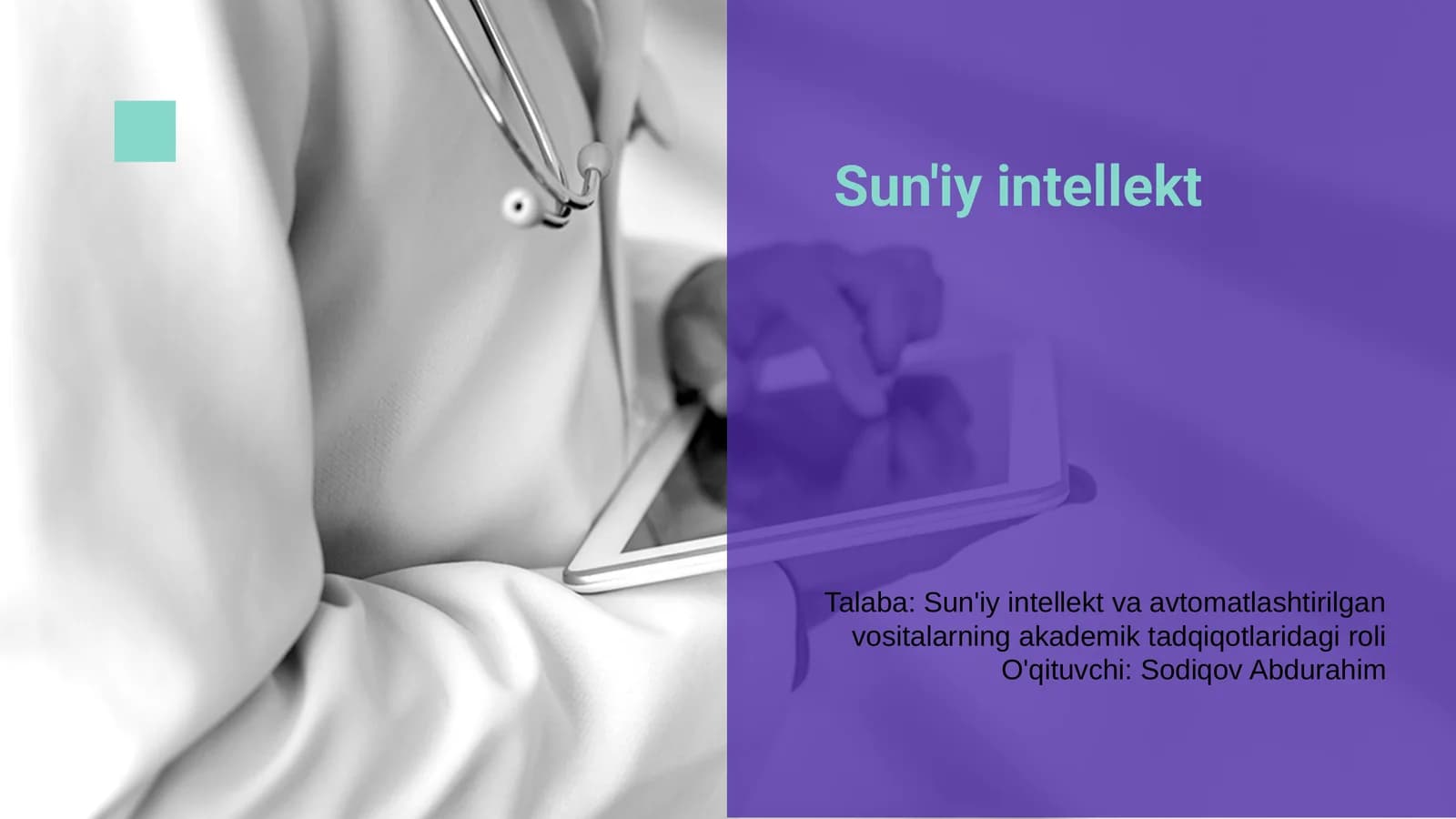 Sun'iy intellekt