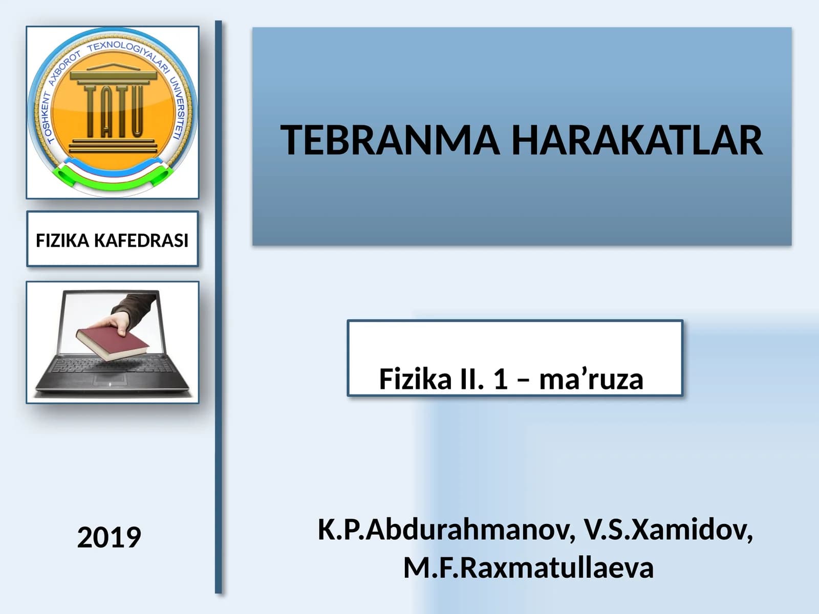 TEBRANMA HARAKATLAR