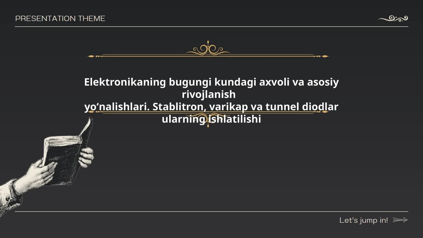 Elektronikaning bugungi kundagi axvoli va asosiy rivojlanish