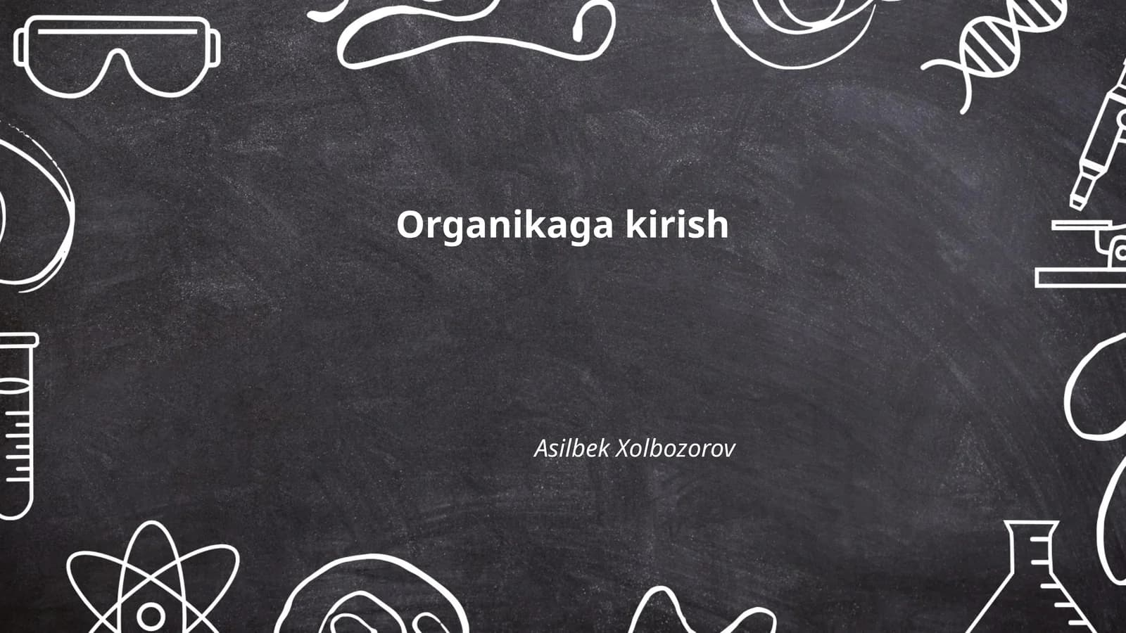 Organik kimyo tamoyillari