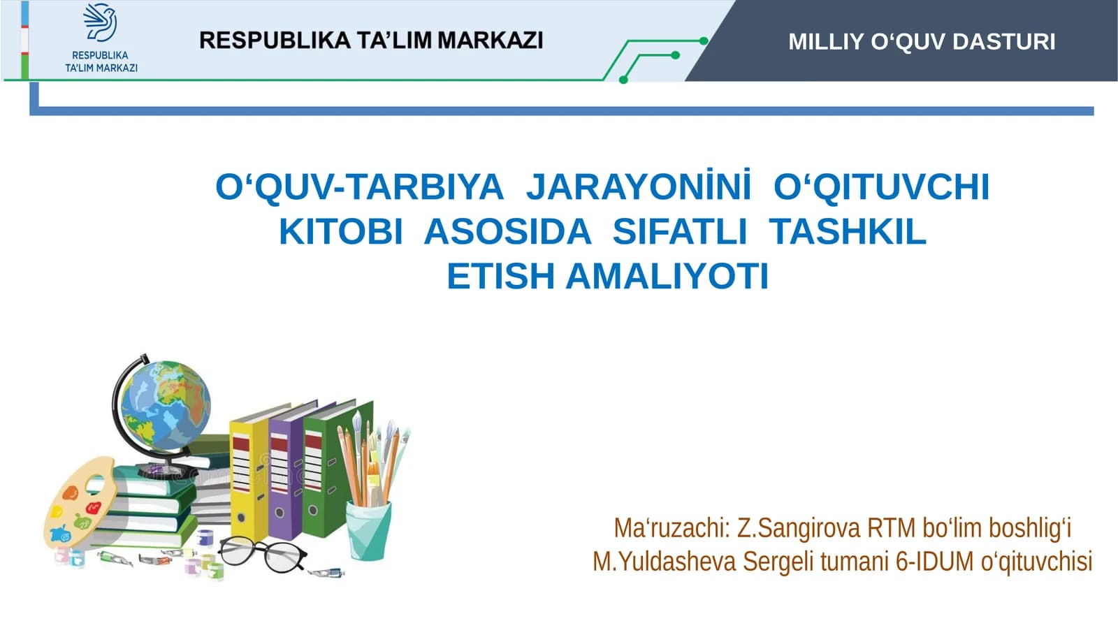 MILLIY O‘QUV DASTURI