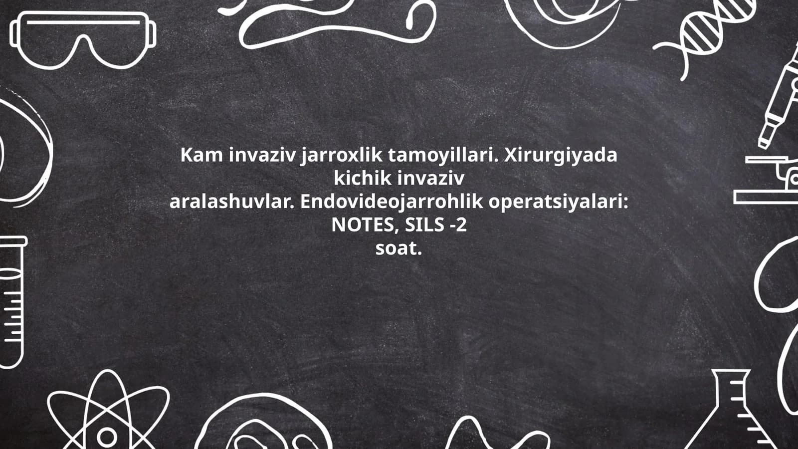 Kam invaziv jarroxlik tamoyillari