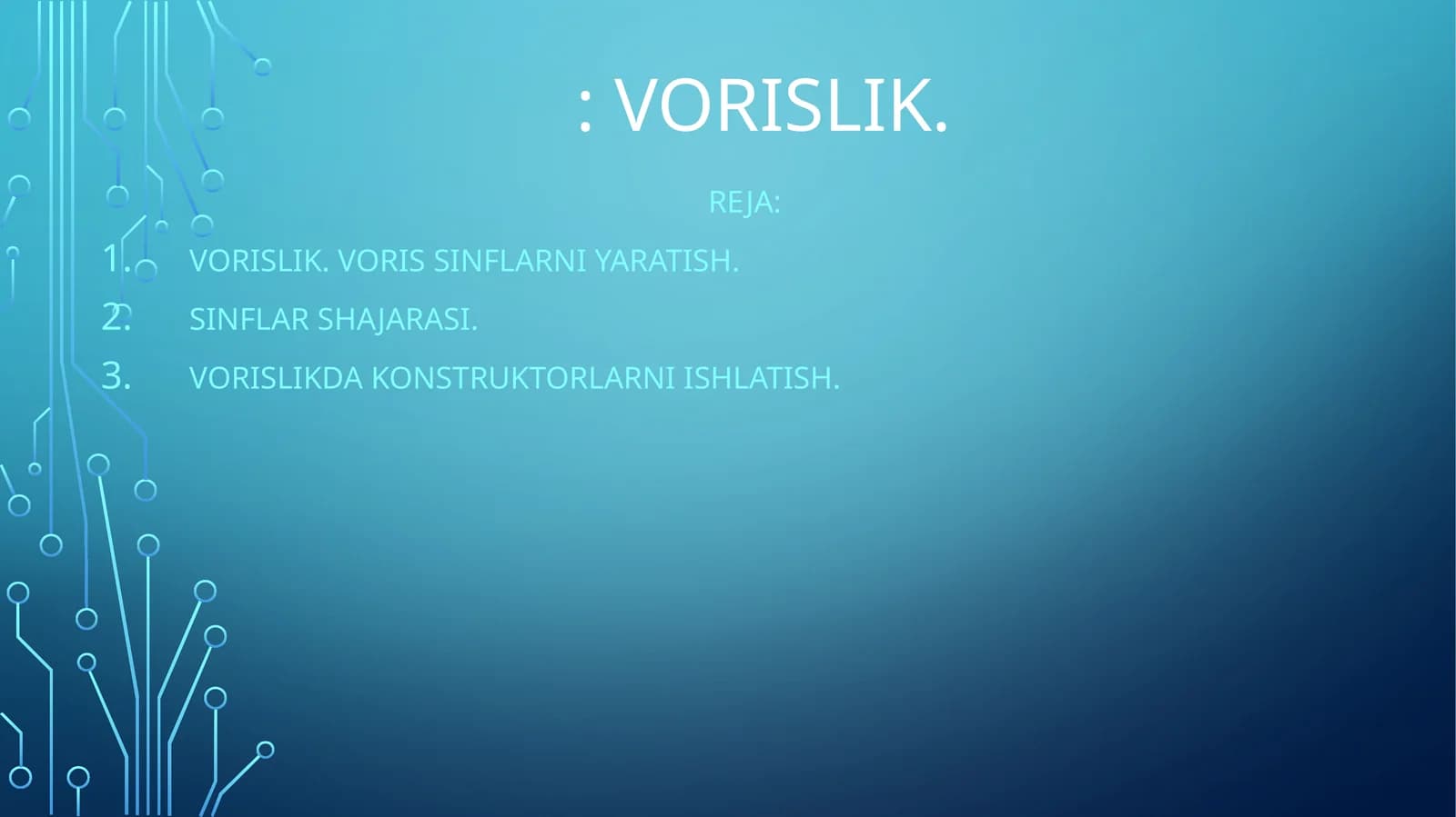 Vorislik