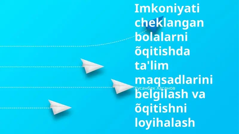 Har xil o'rganish ehtiyojlarini tushunish