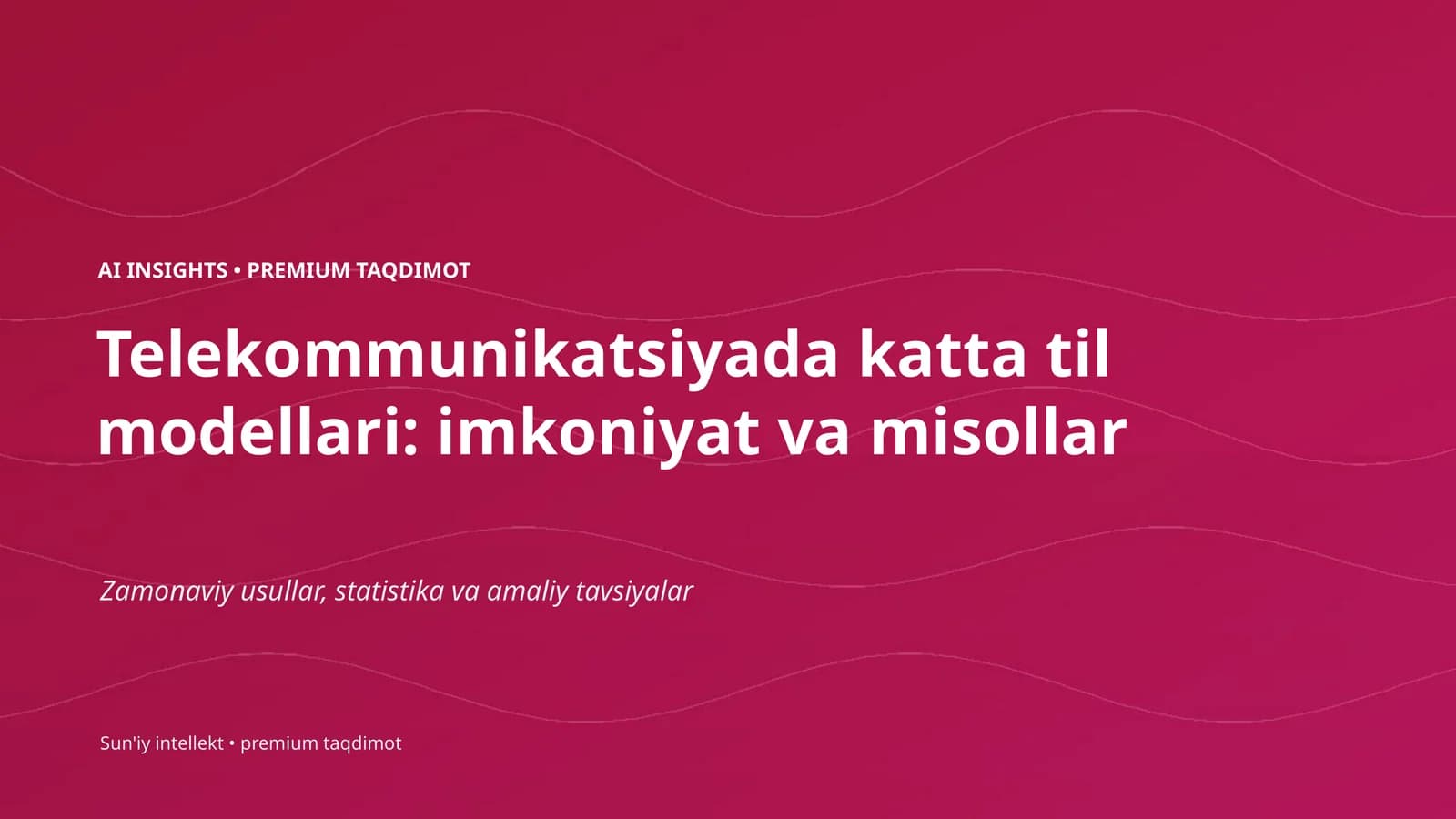 Premium Taqdimot