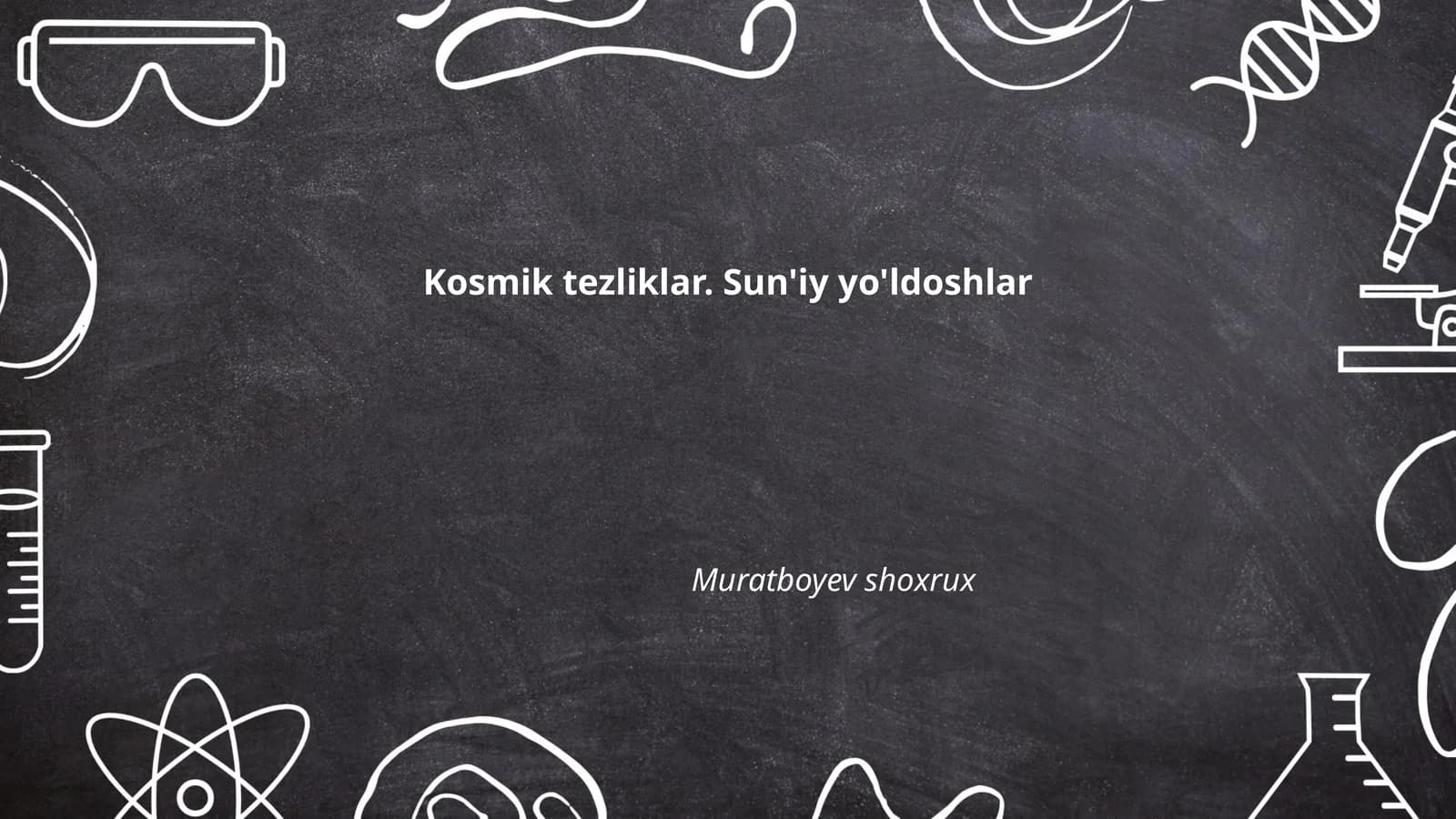 Sun'iy yo'ldoshlar