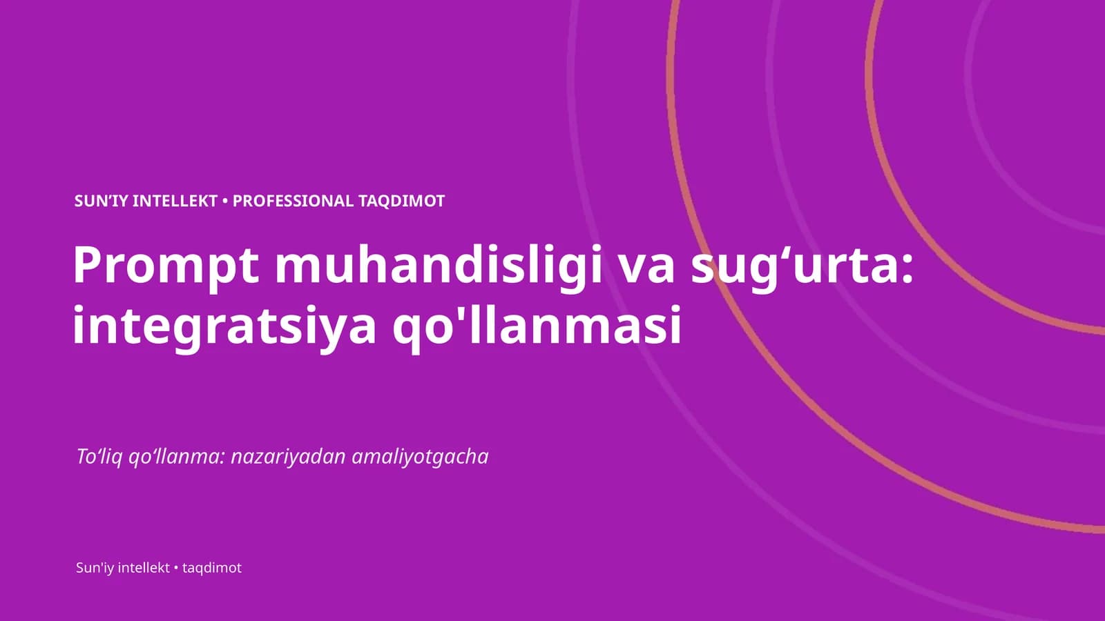 Prompt muhandisligi va sugʻurta: integratsiya qo'llanmasi