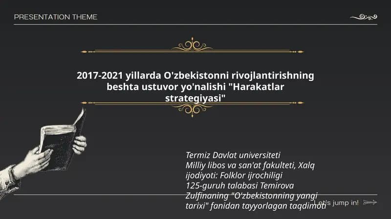 O'zbekistonning yangi tarixi