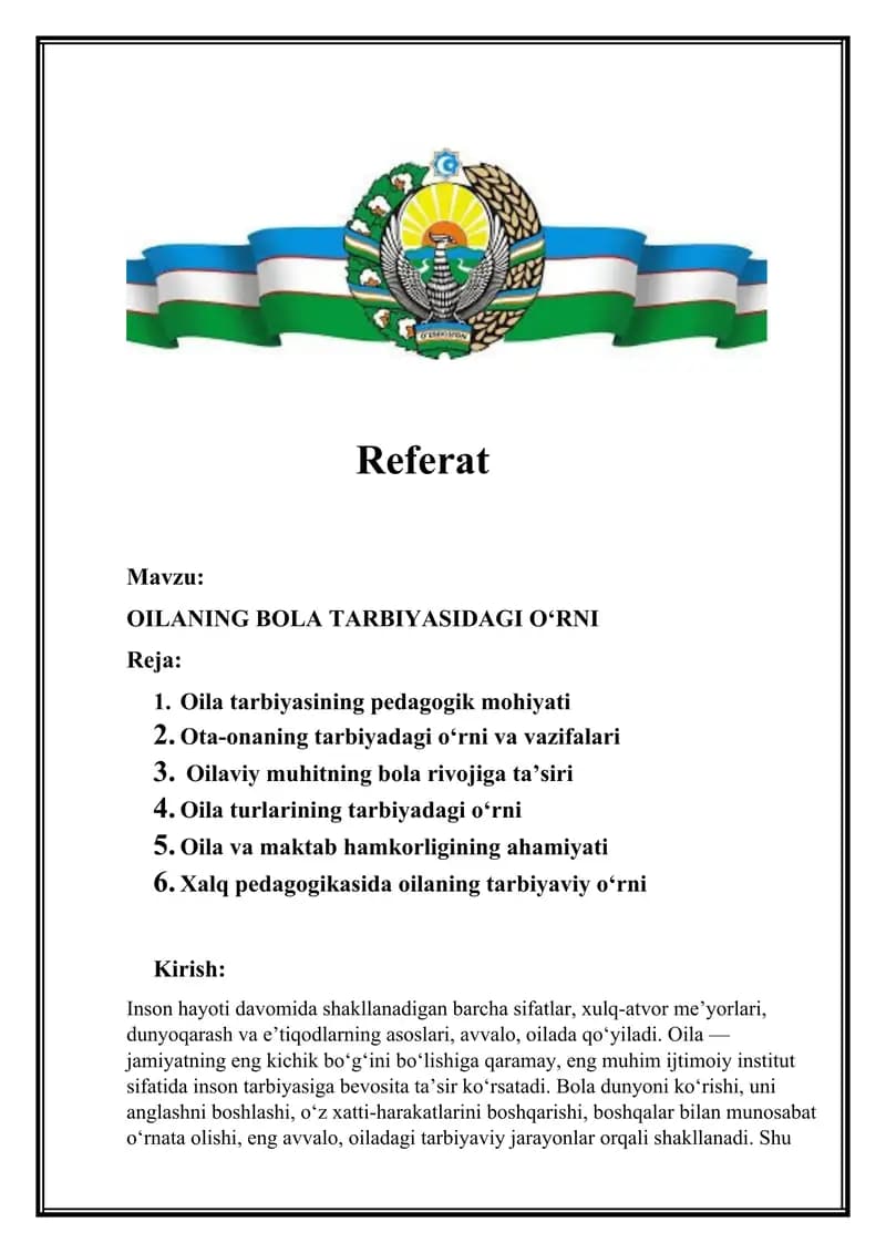 Referat