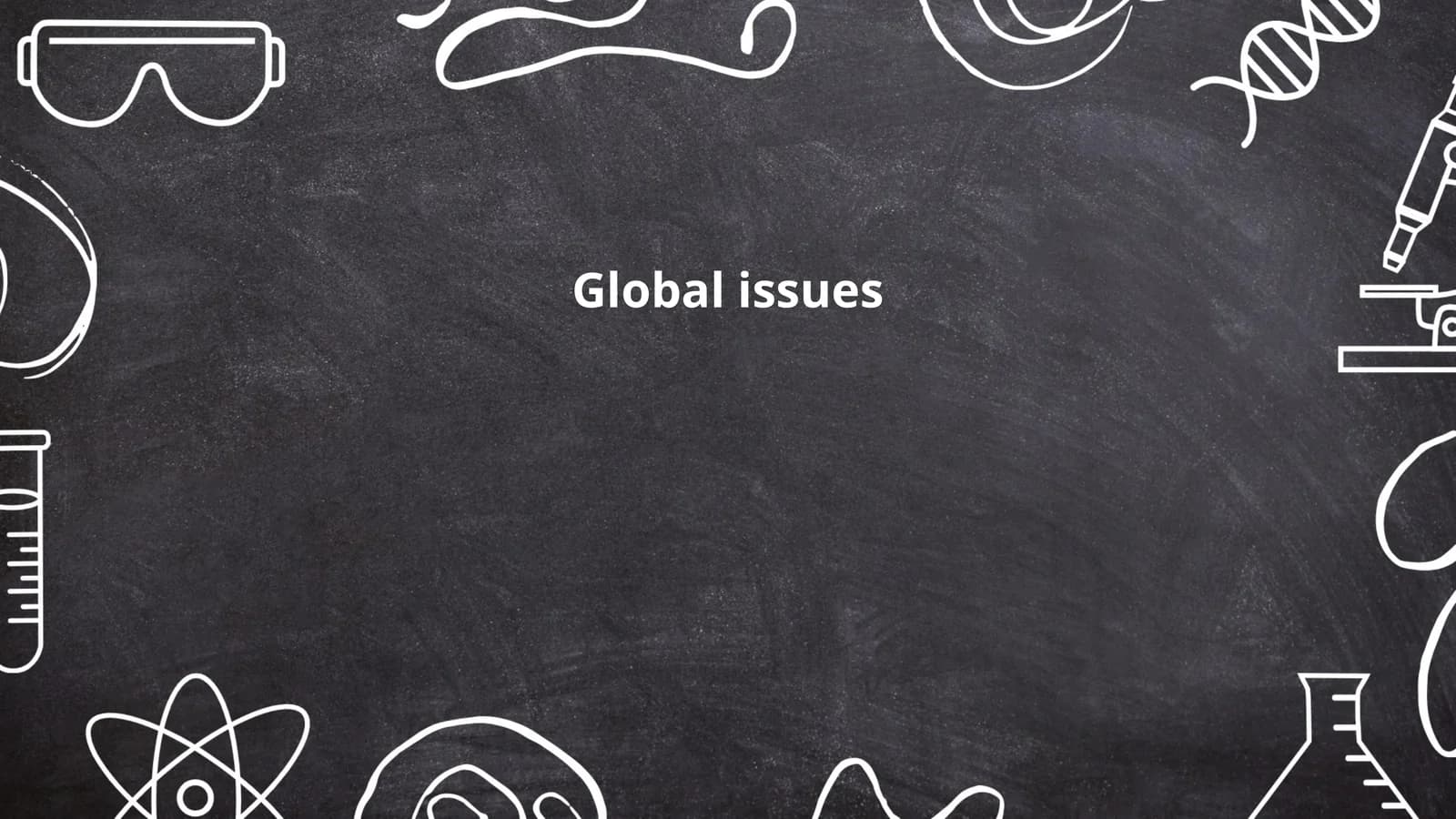 Global issues