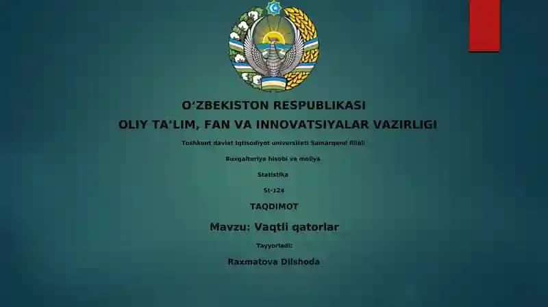 Vaqt seriyasi