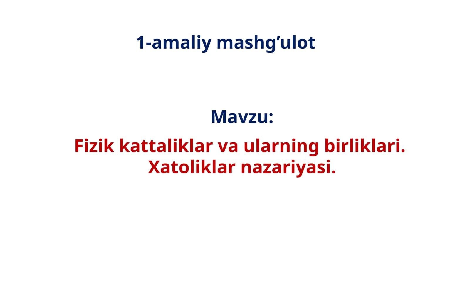Tibbiyotda fizikaviy va biofizikaviy tekshirish usullari