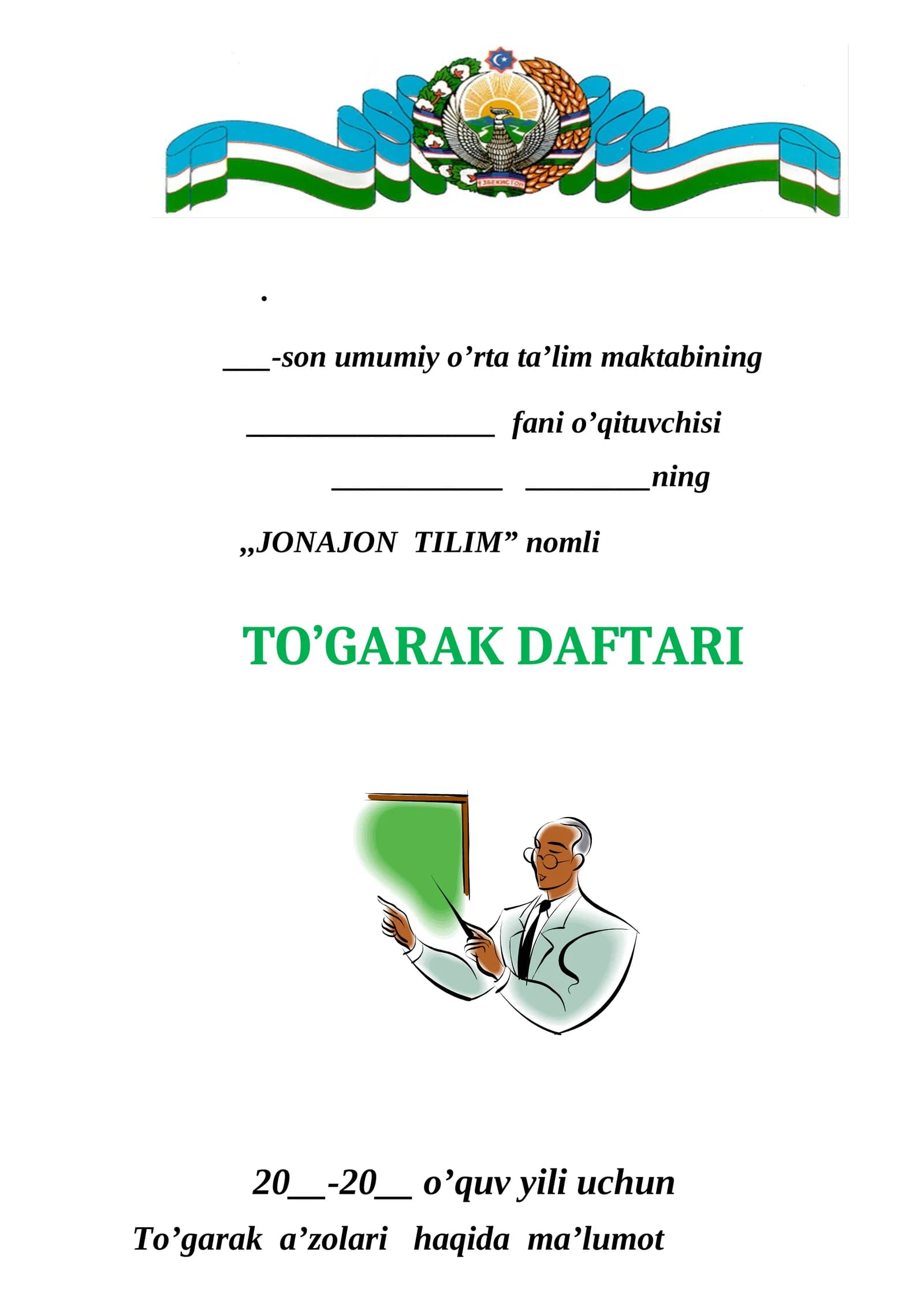 Ona tli to'garagi 4-sinf.