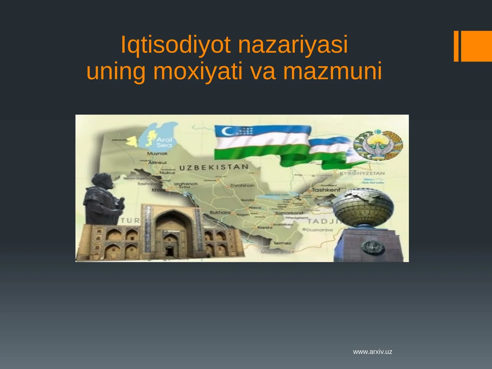 Iqtisodiyot nazariyasiuning moxiyati va mazmuni