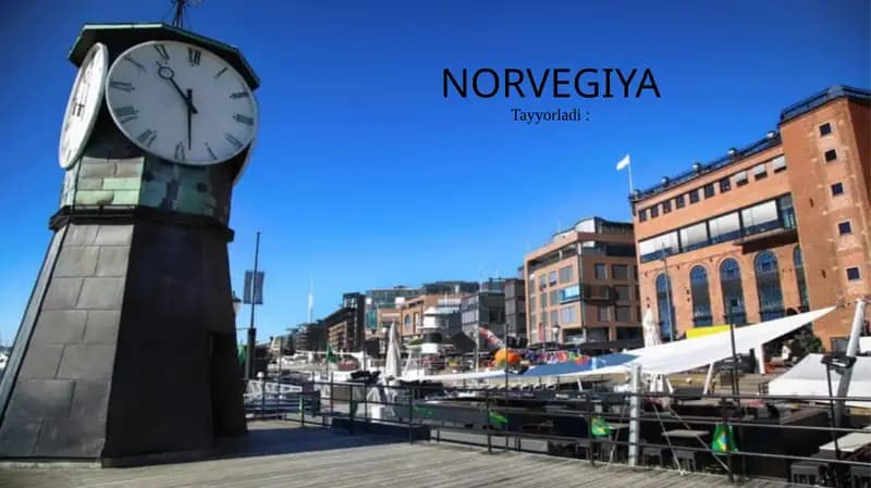 Norvegiya ppt